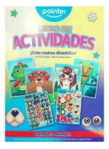 Libro De Actividades Con Stickers De Animales Pointer