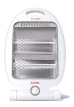 Estufa Halogena Infrarroja Axel Axci1000 1000w 2 Niveles Color Blanco