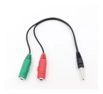 Adaptador Mini Plug A 2 Mini Plug (auricular Y Micrófono)ps4