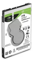 Notebook Seagate Barracuda 2.5 5400 Rpm, Disco Rígido Fino Prateado De 1 Tb