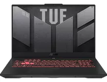 Laptop  Asus Tuf Gaming A17 Tuf A17 2023 Fa707xi-ns94 Negra Amd Ryzen 9 7940hs  16gb De Ram 1 Tb Ssd, Nvidia Geforce Rtx 4070 144 Hz 1920x1080px Windows 11 Home