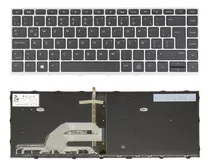 Teclado Hp Probook 640 G4 Retroiluminado Silver L09546-161