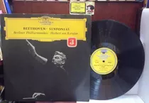 Lp - Acetato - Beethoven - Sinfonía 3 - Von Karajan - 1966