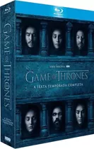 Box Game Of Thrones Blu-ray 6ª Temporada Lacrado De Fábrica