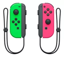 2controles Joysticks Inalámbricos Nintendo Switch Joy-con (l)/(r) Neón Verde Neón Y Rosa Neón