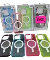 Fundas iPhone Clear Case Magsafe (varios Modelos)