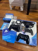 Playstation 4 Slim - 1tb - 2 Joysticks, 2 Juegos Y Cámara!