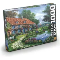 Puzzle 1000 Peças Recanto Dos Cisnes - Grow