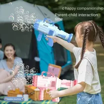 Máquina De Burbujas Automática Para Niños, Juguetes Al Aire 