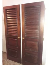 Puertas De Madera Para Closet, Elaboradas En Cedro.