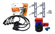 Kit Cables + Bujias 1e Bosch + Tapa Rotor Vw  Polo - Caddy