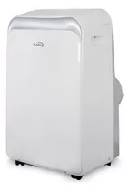 Aire Acondicionado Portatil Marca Kalley De 12.000 Btu Color Blanco 110v Voltaje De La Unidad Externa 110v