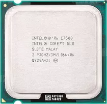 Processador Intel Core 2 Duo E7500 Bx80571e7500 De 2 Núcleos