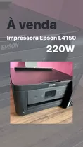 Impressora Multifuncional Epson Ecotank L4160 Com Wifi 220v