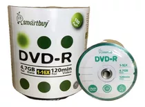 600 Unidades Dvd 4.7 Gb- 16x- Logo Branco- Smartbuy