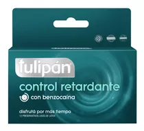 Tulipán Preservativos De Látex Control Retardante Caja X12