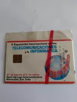 Tarjeta Telefónica De Colección De Teleinformática 1996