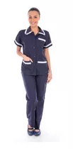 Conjunto Uniforme Doméstica Copeira Faxineira Babá Empreg