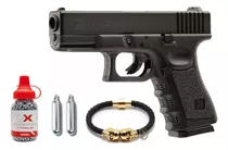 Pistola Glock 19 Gen3 4.5mm Co2 Balines Posta Metal Bb 