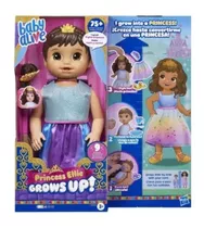 Baby Alive Grows Up Princesa Ellie Morena F5237 - Hasbro