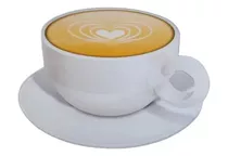 Mouse Pad Ímã Decor Colorfun Emoticon Coffee Reliza