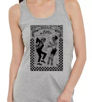 Musculosa Baile De Los Muertos Dibujo Ska Dance