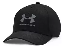 Gorra Ajustable Under Armour Armourvent Niños, Negro Gris,