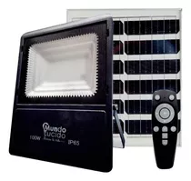 Reflector Led Solar 100watts, Rgb C/panel Y Control Exterior