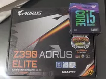 Combo Intel Core I5-9600kf Mas Mother Aorus Z390 Elite