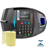 Relógio Ponto C/ Leitor Biométrico Prisma Henry C/ Software
