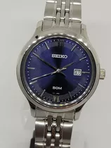 Reloj Seiko Sur709p1 Dama Azul Sin Fact. Estuche Alternativo