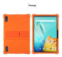 Funda Compatible Con Tablet Tcl Neo 10 Naranja Con Soporte 