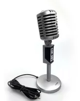 Micrófono Multimedia Vintage Noga Mic-2030 Para Pc 