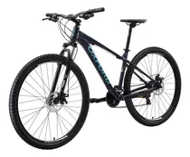 Bicicleta Mtb Oxford Merak 1 Aro 29 704 Color Azul/verde Tamaño Del Cuadro M