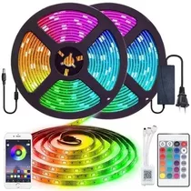 Cinta De Luces Led Rgb 10 Metros Con Control Remoto