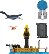 Jurassic World Dominion Minis Mosasaurus Mayhem Playset Con