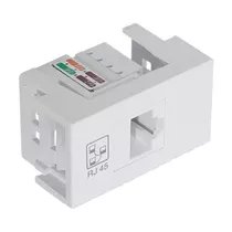 Modulo Tomada Rj45 Cat 5e 8 Vias Fame Habitat