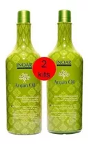 2 Kits Shampoo E Bálsamo Condicionador Argan Oil 1 L Inoar