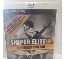 Sniper Elite 3 Ultimate Edition Ps3 Físico Usado Impecable