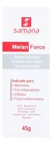 Samana Creme Clareador Da Pele Dermo Melan Force 45g