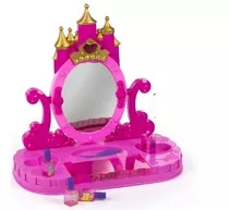 Set Juego Tocador Castillo Para Niñas Con Accesorios