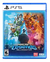 Juego Multimedia Físico Minecraft Legends Deluxe Edition Para Ps5