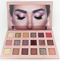 Paleta De Sombras Nude 18 Tonos Maquillaje Incluye Espejo