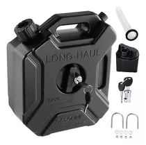 Bidon Long Haul Tanque Gasolina Negro 5 Litros Con Cerradura