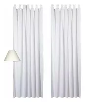 Juego De Cortinas C/presillas Tropical Mecanico Oferta!!