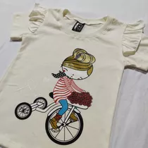 Remeras De Nena Algodón 