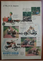 Publicidad Juguete Antiguo,triciclo,sulky. Niños,retro.
