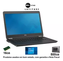 Notebook Dell I5 5ª Geração 16gb /ssd500gb /com Garantia+ Nf