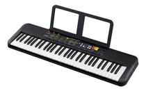 Yamaha Psr-f52 Teclado De 61 Teclas Con Adaptador Pa3c Color Negro