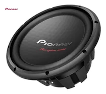 Subwoofer Pioneer 12 Ts-w312s4 1 Bobina 4 Ohms 1600w 500rms Color Negro
